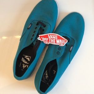NWT Blue Classic Vans